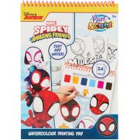 Omaľovánky s vodovkami Spidey 2