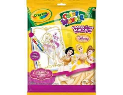 Crayola 55503 - Kouzelné omalovánky Princess