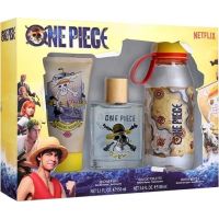 EP Line One Piece Darčekový set EDT 100 ml so sprchovým gélom 150 ml a fliašou na vodu 2