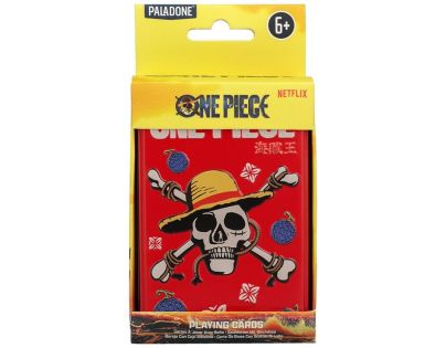One Piece hracie karty (plechový box)