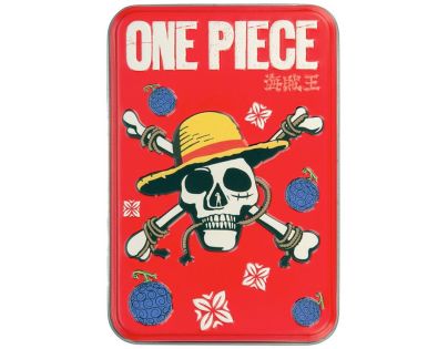 One Piece hracie karty (plechový box)
