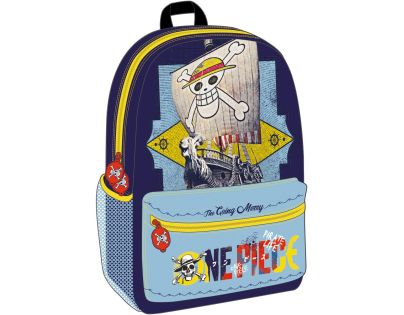 One Piece školský batoh s vreckom