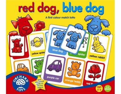 Orchard Toys Červený pejsek, modrý pejsek
