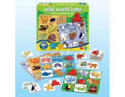 Orchard Toys Divoká zvířátka