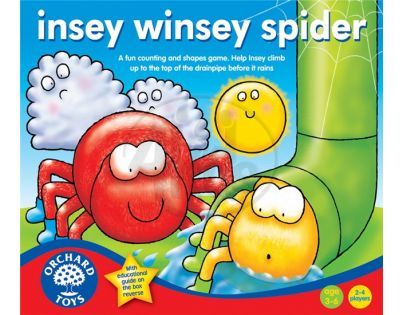 Orchard Toys Hra Leze pavouk, leze vzhůru
