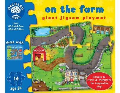 Orchard Toys Puzzle Na farmě 14 dílků