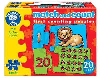 Orchard Toys Puzzle Počítej a přiřaď obrázek
