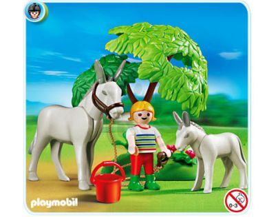 Playmobil 4187- Oslík s mládětem