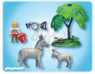 Playmobil 4187- Oslík s mládětem