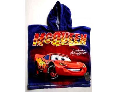 Osuška pončo s kapucí The Cars