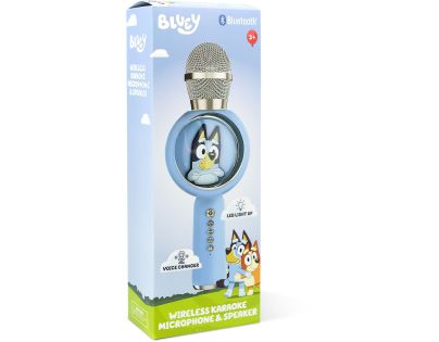 OTL Technologies Bluey PopSing LED Karaoke Mic