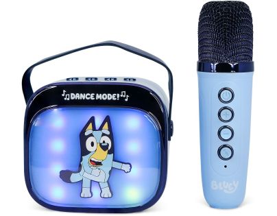OTL Technologies Bluey PopSing LED Karaoke Speaker with Mic
