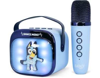 OTL Technologies Bluey PopSing LED Karaoke Speaker with Mic