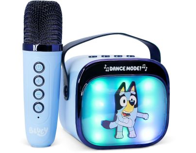 OTL Technologies Bluey PopSing LED Karaoke Speaker with Mic