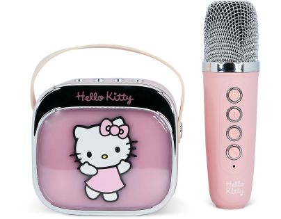 OTL Technologies Hello Kitty PopSing LED Karaoke Speaker with Mic