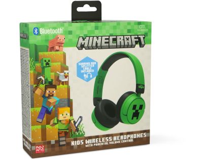 OTL Technologies Minecraft Creeper Kids Wireless Headphones