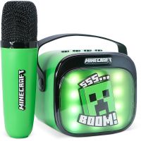 OTL Technologies Minecraft PopSing LED Karaoke Speaker with Mic 4