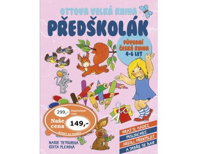Ottovo nakladatelství Ottova Velká kniha Předškolák CZ verzia