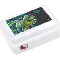 Oxybag Box na desiatu s priehradkou Premium Dinosaurus