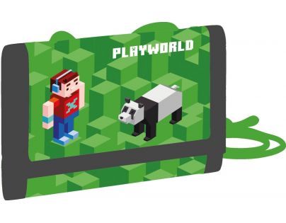 Oxybag Detská textilná peňaženka Playworld