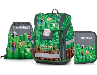 Oxybag Školský set 3 ks Premium light Playworld