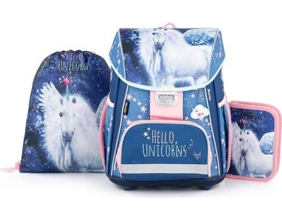 Karton P+P Oxybag Školský set pre prváčikov 3 dielny Premium Unicorn 1