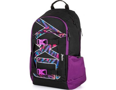 Karton P+P Oxybag študentský batoh Oxy Zero čiernofialový