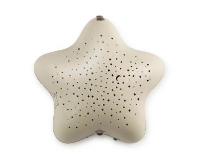 Pabobo Musical Star Projector micro USB Beige Hippo