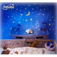 Pabobo Musical Star Projector micro USB Beige Hippo 4