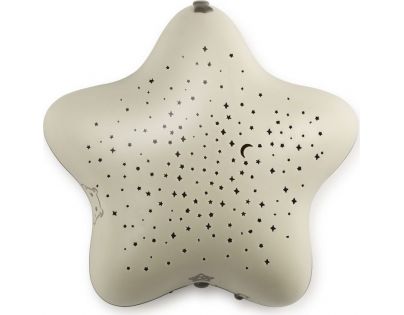 Pabobo Star Projector baterie Beige Hippo