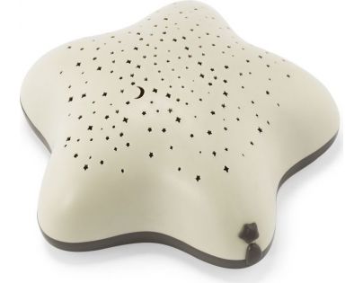 Pabobo Star Projector baterie Beige Hippo