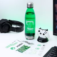 Paladone Darčekový set XBOX fľaša, samolepky a svetlo 2