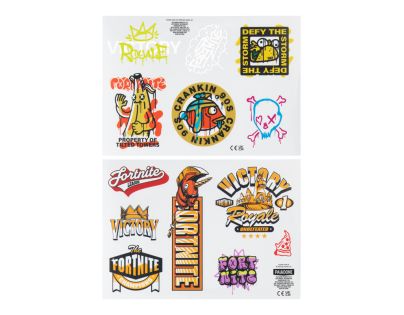 Paladone Fortnite samolepky technické