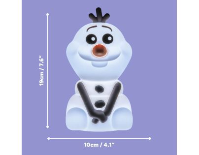 Paladone Frozen svetlo SquishyGlo Olaf