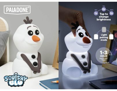 Paladone Frozen svetlo SquishyGlo Olaf