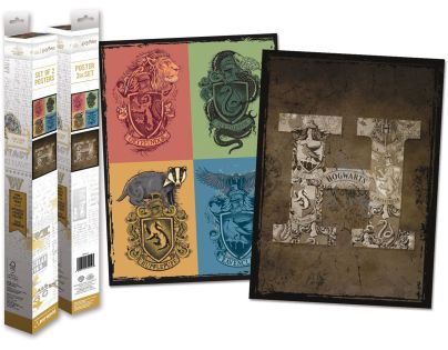 Paladone Harry Potter Set plagátov mini Tombs Scrolls 2 ks