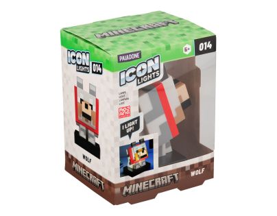 Paladone Icon Light Minecraft Vlk