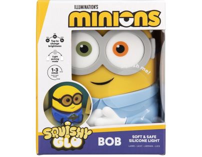 Paladone Mimoni svetlo SquishyGlo Bob - Poškodený obal