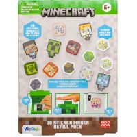 Paladone Minecraft 3D súprava na výrobu samolepiek - náhradný set 2