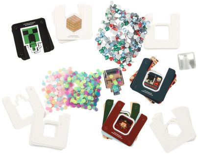 Paladone Minecraft 3D súprava na výrobu samolepiek - náhradný set