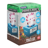 Paladone Minecraft Budík Axolotl 2