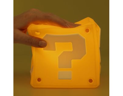 Paladone Super Mario Svetlo SquishyGlo Question blok