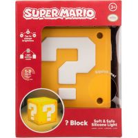 Paladone Super Mario Svetlo SquishyGlo Question blok 3