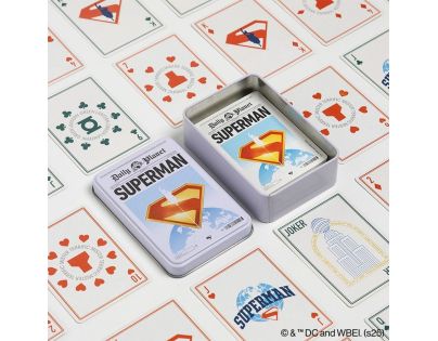 Paladone Superman Hracie karty (plechový box)