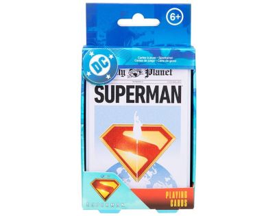 Paladone Superman Hracie karty (plechový box)