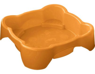 PalPlay Pískoviště Čtverec oranžová