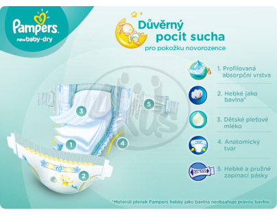 Pampers Active Baby 3 Midi 96ks