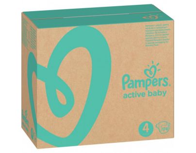 Pampers Active Baby 4 MAXI 174ks 8-14kg