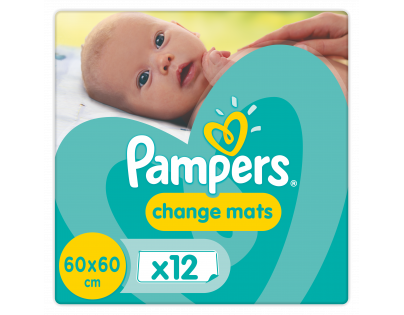 Pampers Change Mats Prebaľovacie podložky 12ks