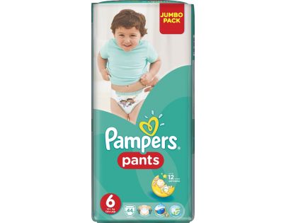 Pampers Kalhotkové plenky Jumbo Pack 6 Extra Large 44ks